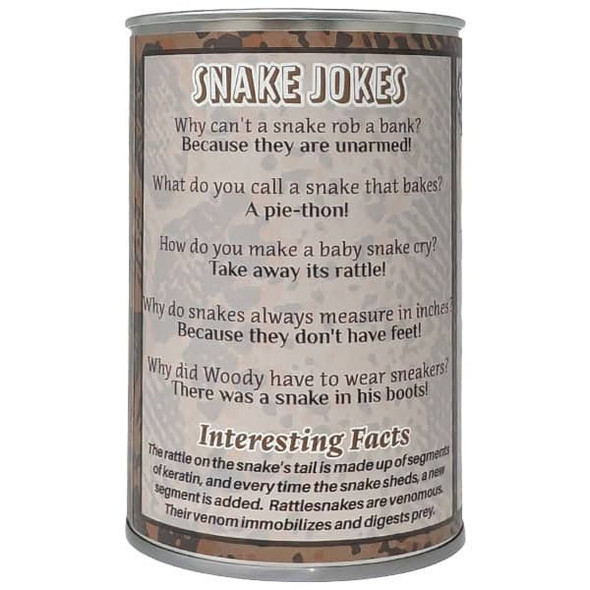Canned Rattlesnake