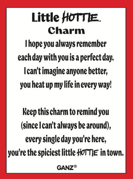 Little Hottie Charm