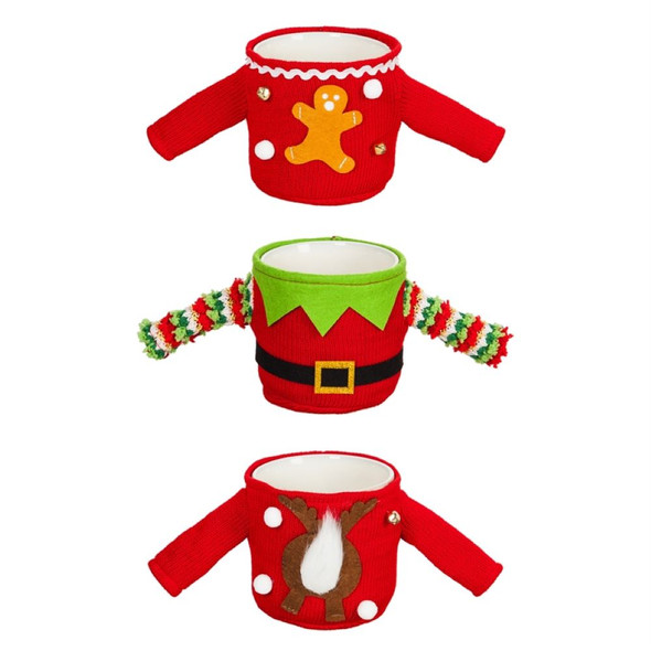 Tacky Sweater Cache Pot