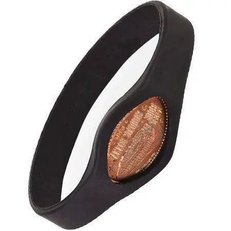 Black Wolf Pressed Penny Youth Wristband