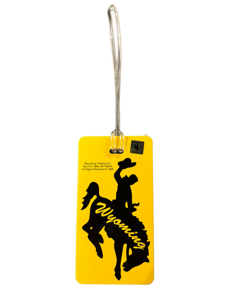 Wyoming Steamboat Luggage Tag