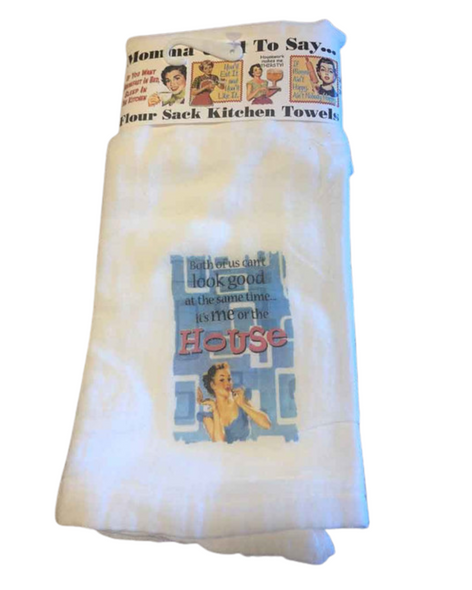 House Kitchen Flour Sack Towel