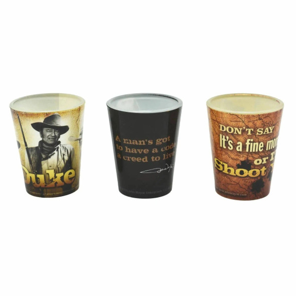 John Wayne Shot Glass Set