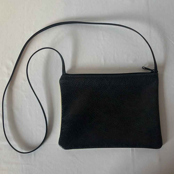 Leather Arrowhead Crossbody Bag