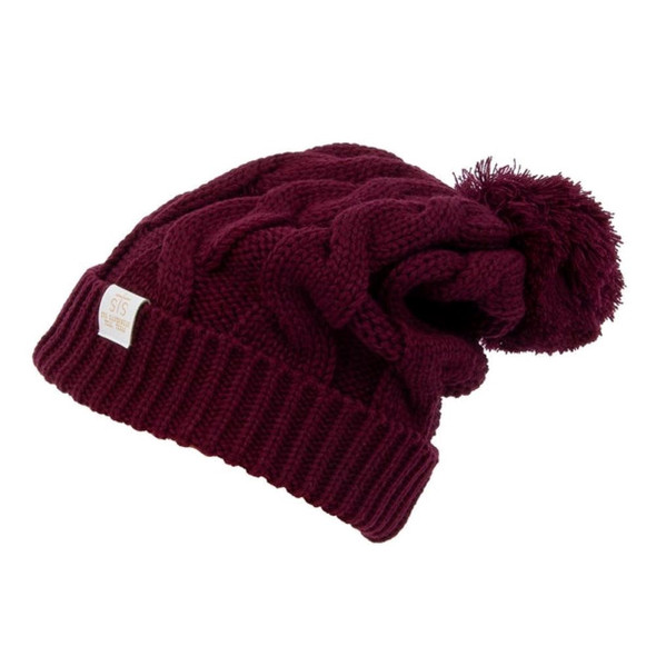 Chunky Twist Knit Beanie
