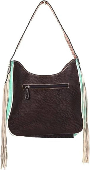 Leather Monroe Shoulder Bag with Fringe