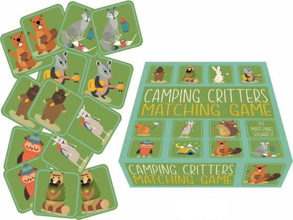 Camping Critter Matching Game