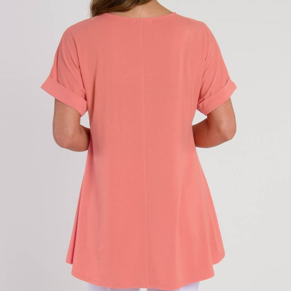 Henley Tunic Top
