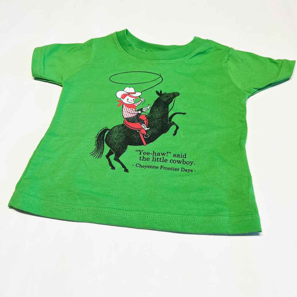 Green Yee-Haw Cowboy T-Shirt