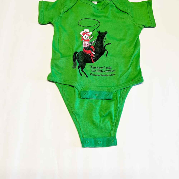 Green Cheyenne Diaper Shirt