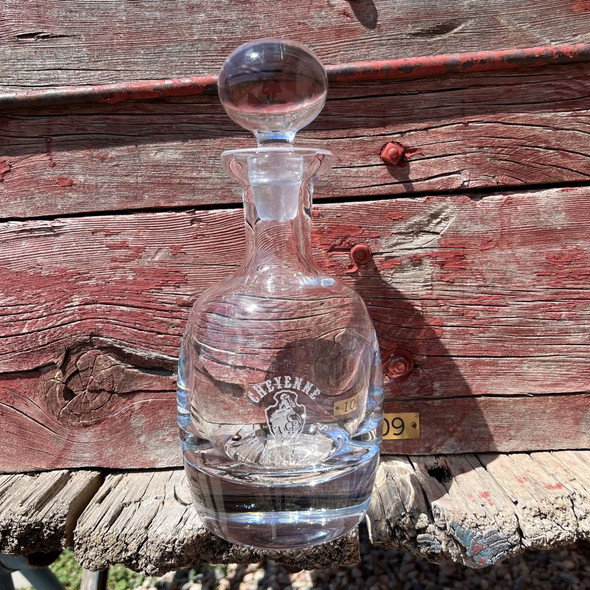 Sterling Cheyenne Barrel Decanter