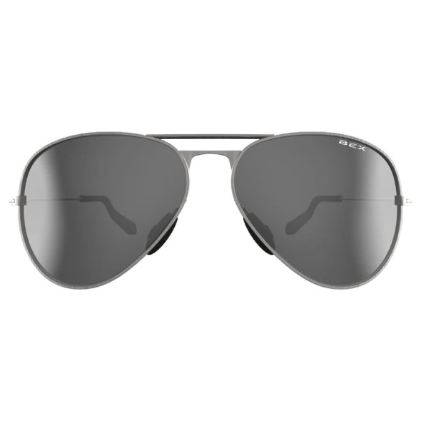 Polarized Burnished Silver Wesley Sunglasses