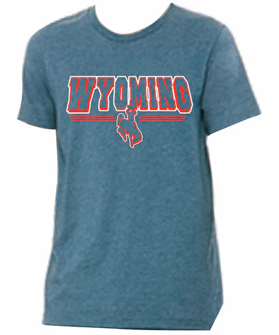 Blue Wyoming T-Shirt
