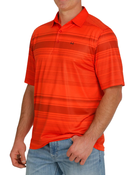 Red Arenaflex Polo Shirt