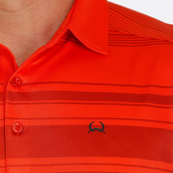 Red Arenaflex Polo Shirt