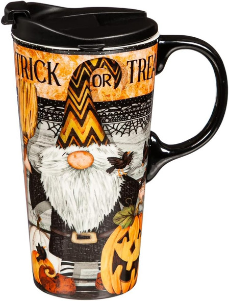 Trick or Treat Ceramic Cup and Puzzle Gift Set
