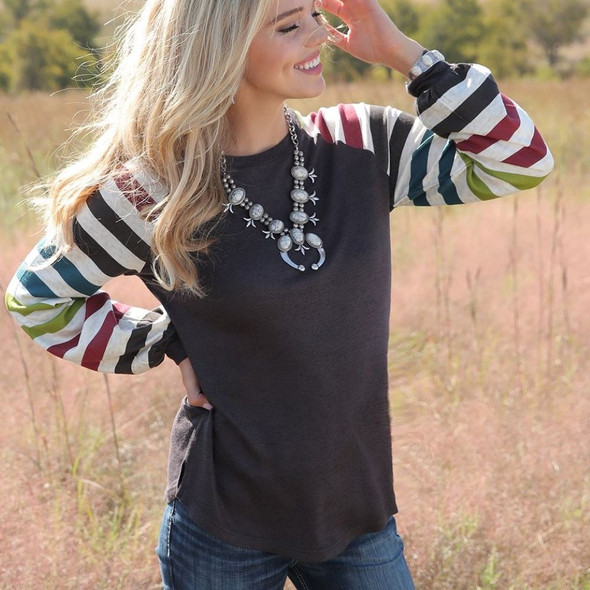 Sweater Knit Blouse