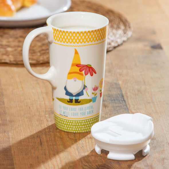 Garden Gnomes Travel Cup