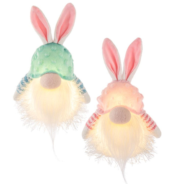 10" LED Easter Gnomes