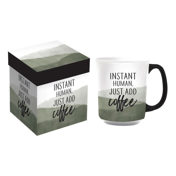"Instant Human" Ceramic Coffee Mug