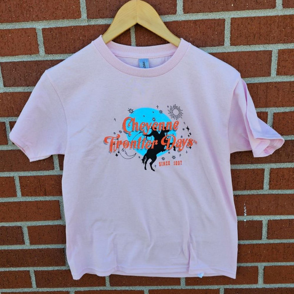 Pink Cheyenne Bucking Horse T-Shirt