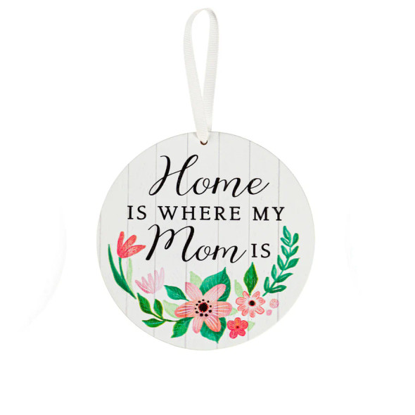Mom Wood Flower Signs