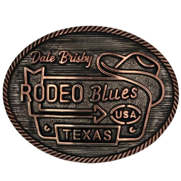 Dale Brisby "Rodeo Blues" Attitude Buckle