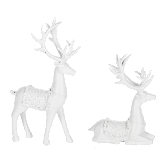 White Deer Figurine
