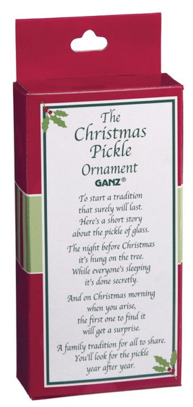 Christmas Pickle Ornament
