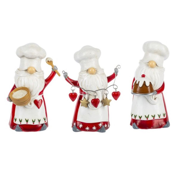 Cooking Gnome Figurines