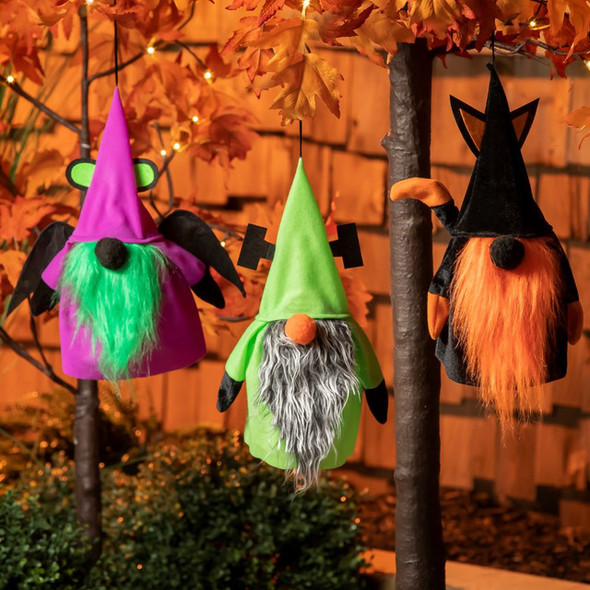 Hanging Halloween Gnome