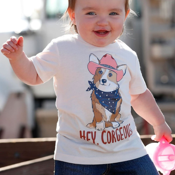 "Hey Corgeous" Toddler T-Shirt