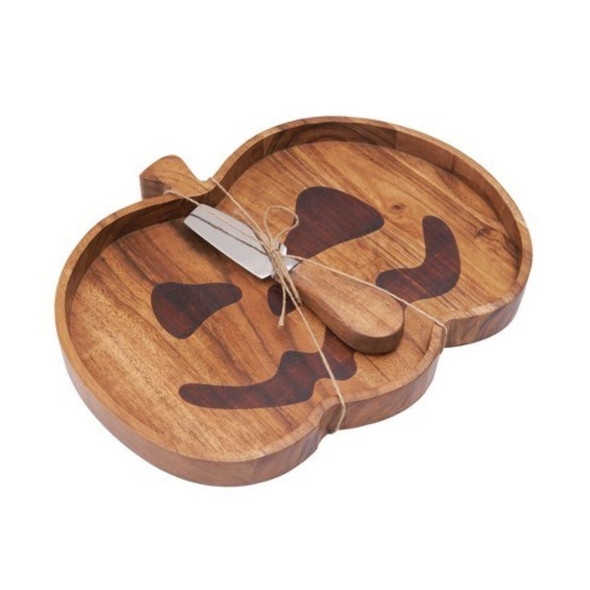 Pumpkin Serving Board With Spreader