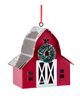 Metal Barn Ornament