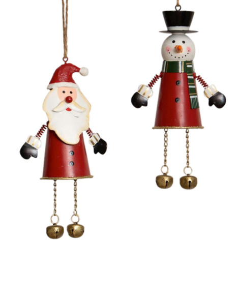 Metal Christmas Character Ornament