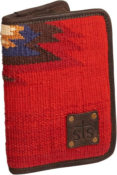 Crimson Sun Magnetic Wallet