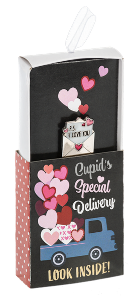 Love Mail Matchbox Pins