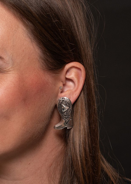 Silver The Franklin Earring