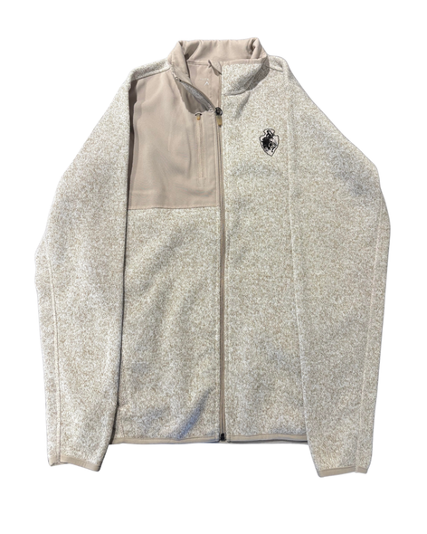 Oatmeal Arrowhead Full-Zip Jacket
