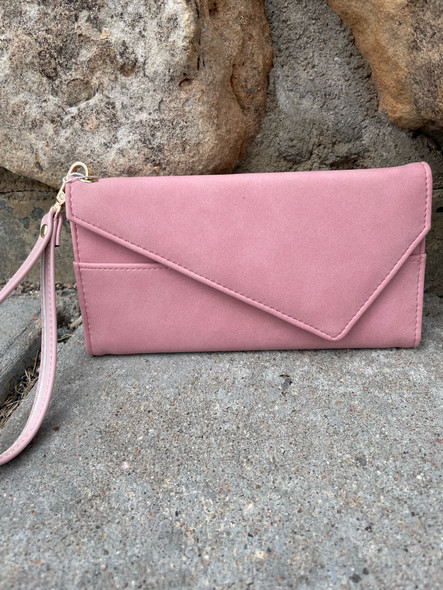 Suede Wallet