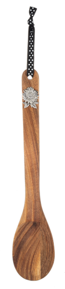 Wooden Sunflower Spoon