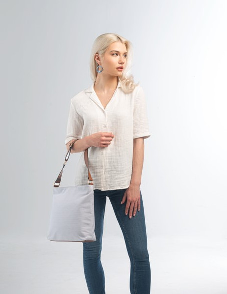 Short Sleeve Button Up Top