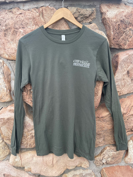 Green Patriotic Arrowhead Long-Sleeve
