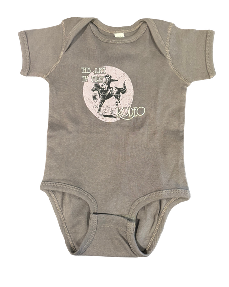 Gray Ain't My First Rodeo One Piece