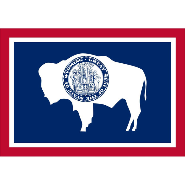 Wyoming State Flag Magnet