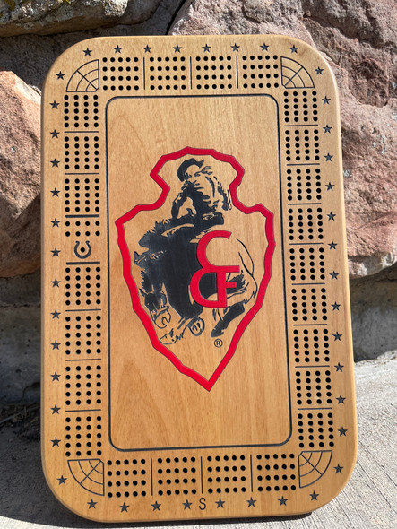 Arrowhead Cribbage Board