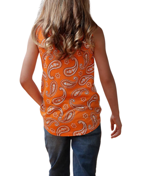 Orange Tank Top