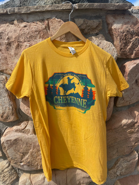 Yellow Cheyenne Bullrider T-Shirt