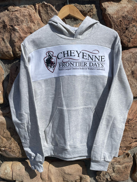 Oatmeal Striped Cheyenne Hoodie