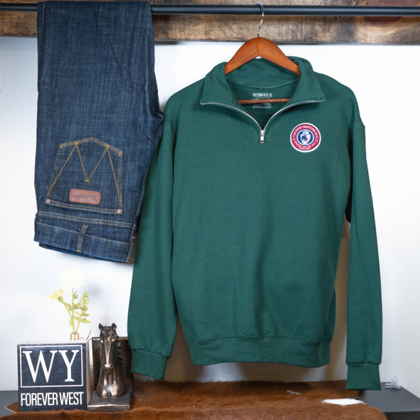 Green Quarter-Zip
